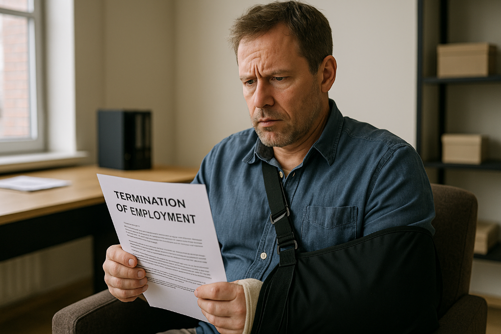 man frowning looking at a piece of paper